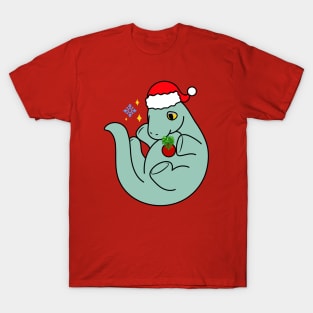 Gertie The Holiday Ice Cream Dinosaur T-Shirt